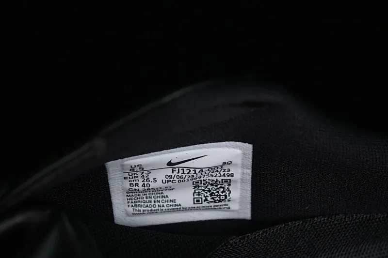 All categories Air Jordan Jordan series basketball shoes Air Jordan 1 Low Air Jordan 1 Mule Golf "Bred" AJ1 Joe 1 black and white golf golf kick FJ1214-001